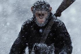 'War For The Planet Of The Apes' earns $62.3m in China debut