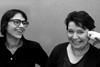 Clare Binns (left) and Lyn Goleby