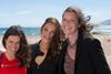 Corinna McFarlane, Barbara Broccoli and Nicky Bentham in Cannes