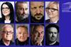 Top row (left to right): Nina Haun, Hoyte van Hoytema, Zbigniew Preisner, Pascaline Chavanne, Bottom row: Yorgos Mavropsaridis, Waldemar Pokromski, Antxón Gómez Santanderz, Tarn Willers