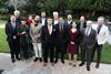British Consul General Michael Howells (Far Right) Hosts the Reception For UK Oscars Nominees Frazer Harrison Getty Images