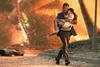 Jason Isaacs and Yiqing Li in 'Skyfire'