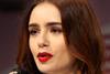 Lily collins wonder con 2013