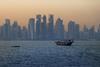 The Doha skyline