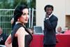 Actress Dita von Teese arrives at the premiere of "Inglorious Basterds" at the 62nd Cannes Film Festival in Cannes.