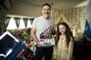 David Walliams and Iona Bell