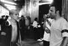 On set of 'Amores Perros'
