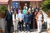 (Back row) Tim Dams, Screen International, moderator; Beverly Cutajar, Malta Film Commission; Maria Ekerhovd, Mer Film; Meghan Beaton, Norwegian Film Commission; Adrian Wootton, British Film Commission; Roeland Oude Nijhuis, Netherlands Film Commission; G