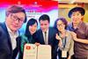 From left: Fred Chong (WebTVAsia), Ngo Thi Bich Hanh (BHD), Dang Tran Cuong (Cinema Department of Vietnam), Kim Hyo-jeong and Kim Tai Sik (Film Line)