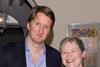 The King's Speech director Tom Hooper with Dame Barbara Hay