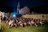 An evening screening at Slano Film Days