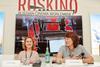 Producers Anna Gudkova and Elena Yatsura presented project LENIN for co production