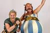 Guillaume Canet and Gilles Lellouche as Asterix and Obelix
