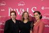 Katherine Parkinson, Mayor Helen Godwin and Annabel Scholey at the 'Rivals' Bristol premiere