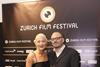 Anne Walser of C-Films and writer/director Cihan Inan