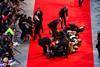 Protesters on red carpet at BFI London Film Festival