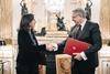 Rima Abdul Malak and Niall Burgess