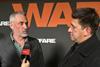 Alex Garland and Ray Mendoza at 'Warfare' UK premiere