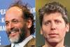 Luca Guadagnino (cropped) / Sam Altman (cropped)