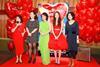 Pictured, left to right: actress Alice Lim, director Wee Li Lin, actress Joanna Dong, actress Sarah Ng, producer Silvia Wong