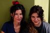Lise Akoka (left) and Romane Gueret