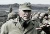 Clint Eastwood shooting Flags of our Fathers in Iceland