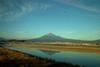 Mount Fuji Seen From A Moving Train