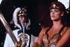 Brigitte Nielsen in the 1985 version of Red Sonja C MGM