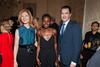 AMPAS CEO Dawn Hudson, Lupita Nyong'o, Chancellor George Osborne