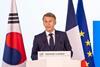 Emmanuel Macron at the Lumière Summit