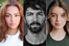 Avani Gregg,  Michiel Huisman, Ingrid Torelli