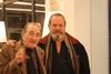 Pierre Etaix and Terry Gilliam at the special screening of The Great Love during the French Film Festival UK at Ciné Lumière in London.