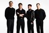 L-R: ‘The Beatles’ stars Harris Dickinson (John Lennon), Paul Mescal (Paul McCartney), Barry Keoghan (Ringo Starr), Joseph Quinn (George Harrison).