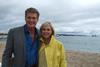 David Hasselhoff and Michele Berk