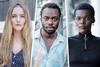 From Left Ann Skelly, Jonathan Ajayi and Sheila Atim_Credit Peter Searle-Screen International