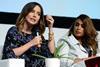 Ajyal youth film festival actress and activist sophia bush and dana mado eamonn m. mc cormack getty images