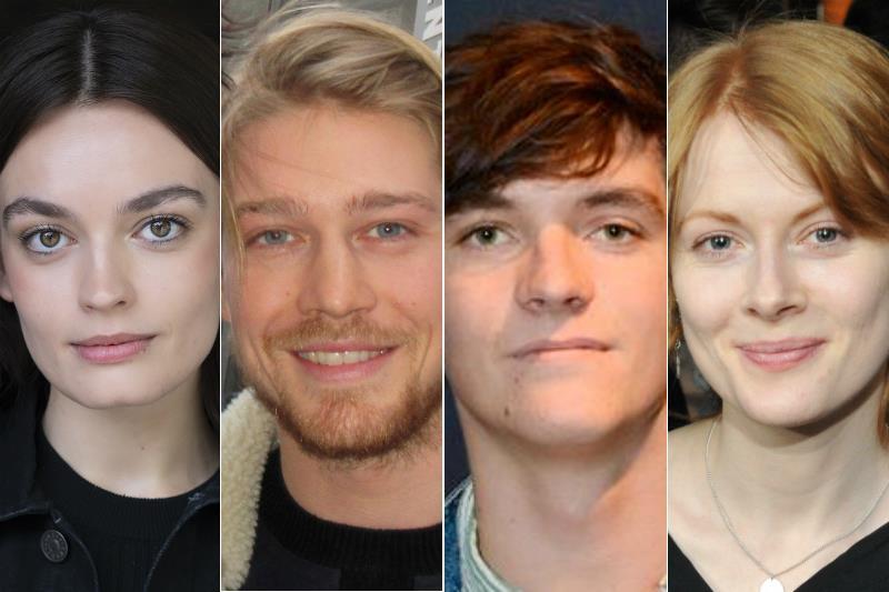 Emma Mackey Joe Alwyn Fionn Whitehead Emily Beecham Board Bronte Origin Story Emily News Screen