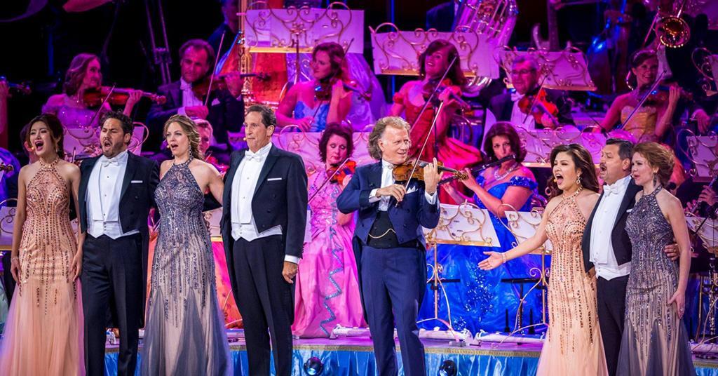 安德烈瑞歐 (André Rieu) 演唱會再次打破英國票房紀錄