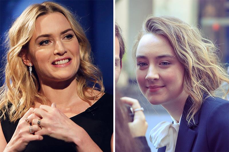 Kate Winslet Saoirse Ronan Board Francis Lee S Ammonite For See Saw News Screen