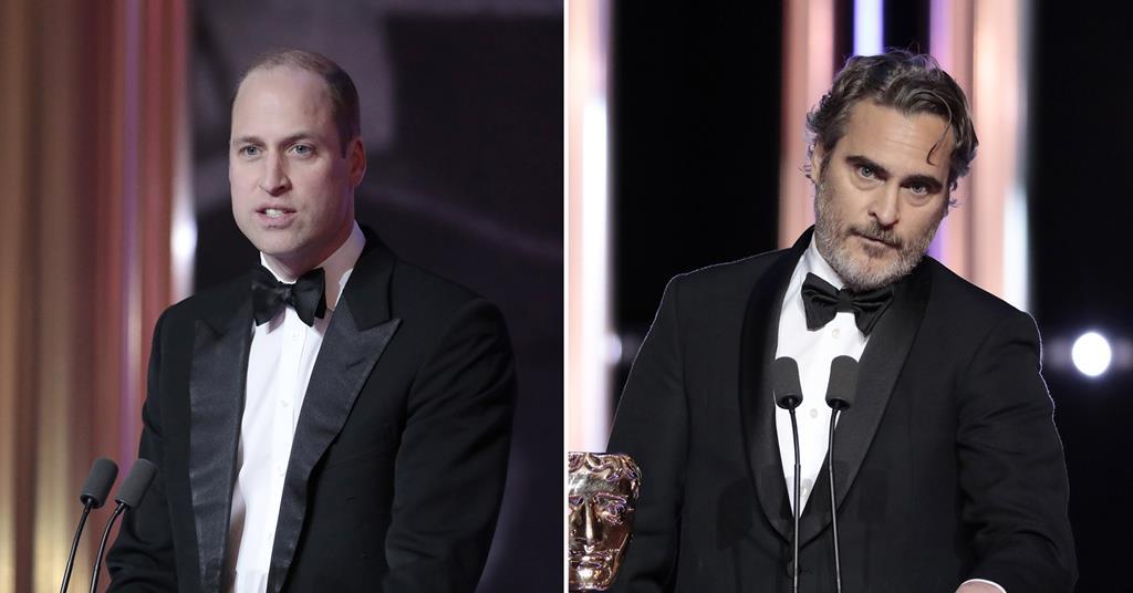 Hoàng tử William, Joaquin Phoenix lên án các vấn đề đa dạng của Bafta