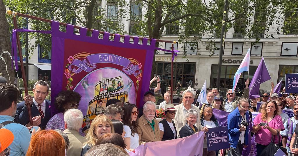 David Oyelowo, Naomie Harris, Brian Cox speak out at UK actors rally ...