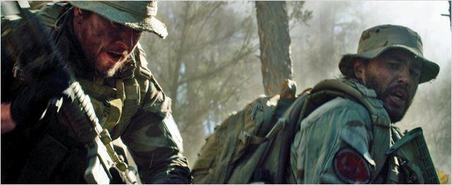 Forest Battle Scene, Lone Survivor (Mark Wahlberg)