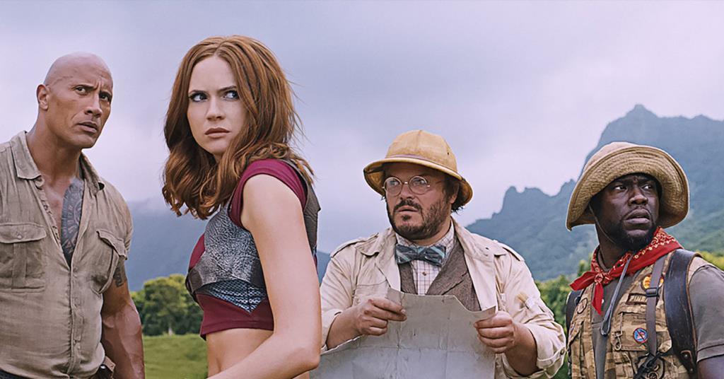 Jumanji: Welcome to the Jungle swings past the Last Jedi at UK box