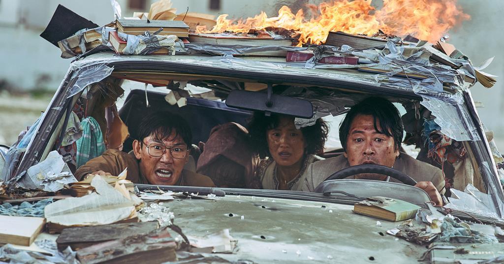 "It was like a real battlefield" making South Korean box office hit