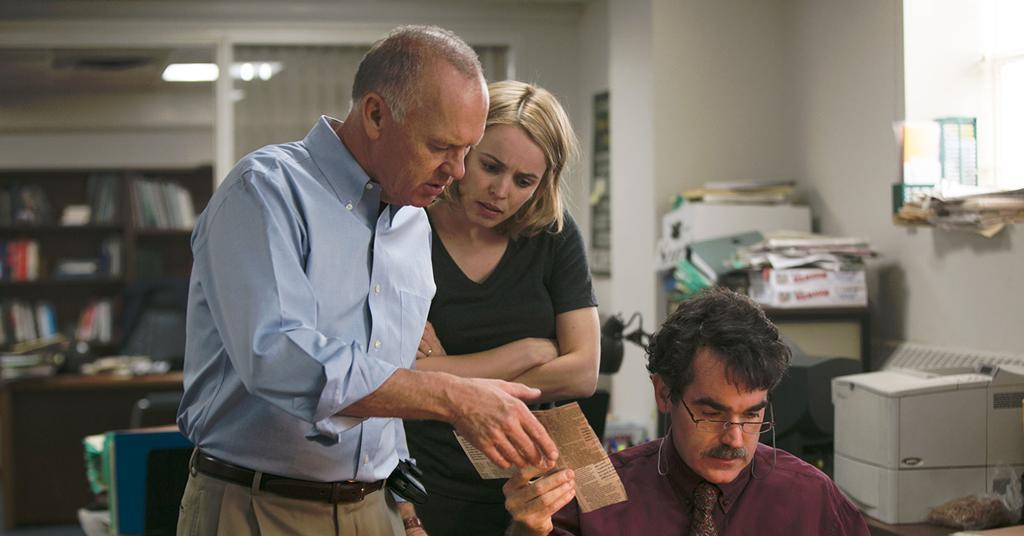 'Spotlight' drama in the newsroom Features Screen