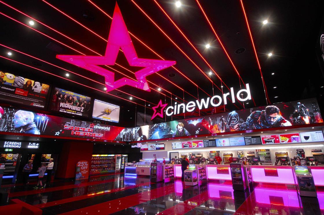 Cineworld Group reports 125% profit increase in 2018 following Regal