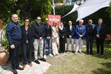 of Investment Saudi Arabia; Zaid M Shaker, Film AlUla; Ian Gibbon, Alliotts; Leon Forde, Olsberg SPI and Michael Rosser, Screen International at the Cultural Development Fund lunch, Cannes, May 15