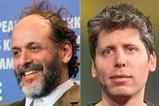 Luca Guadagnino (cropped) / Sam Altman (cropped)