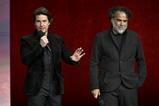 (L-R) Tom Cruise and Alejandro González Iñárritu at 2026 CinemaCon