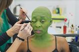 Cynthia Erivo in make-up for 'Wicked'